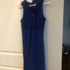 RSVP blue dress